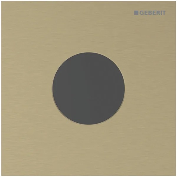 Geberit Typ 40 UR-Strg. m. elektron. Sp-Ausl. Netz.-Betr., Round, ms.-farben gebü./Etc