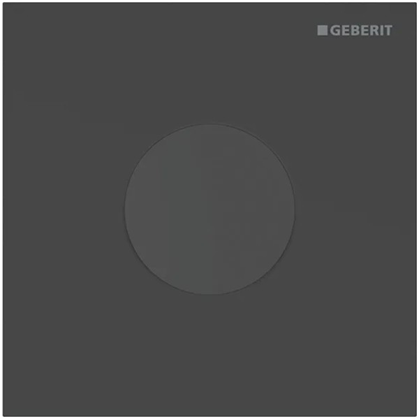 Geberit Typ 40 UR-Strg. m. elektron. Sp-Ausl. Batt.-Betr., Round, schwarzmatt/Etc
