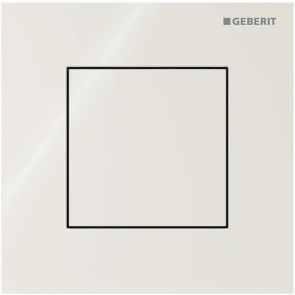 Geberit Typ 40 UR-Strg. mit pneum. Sp-Ausl. Square, Glas, sand-grau