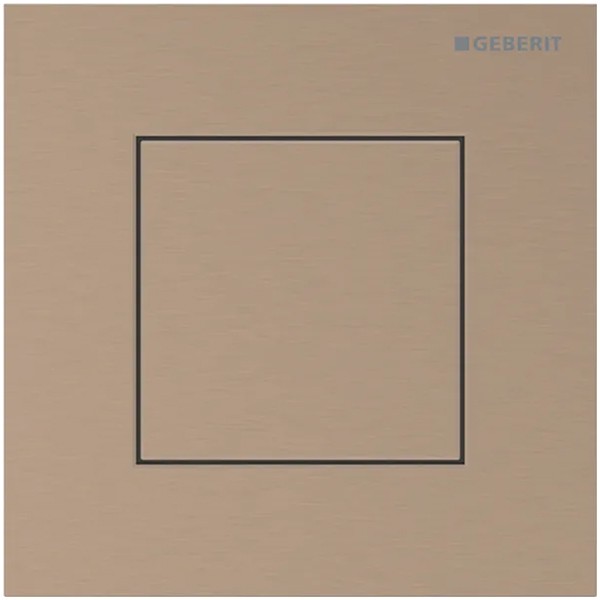 Geberit Typ 40 UR-Strg. mit pneum. Sp-Ausl. Square, rotgold gebü./Etc
