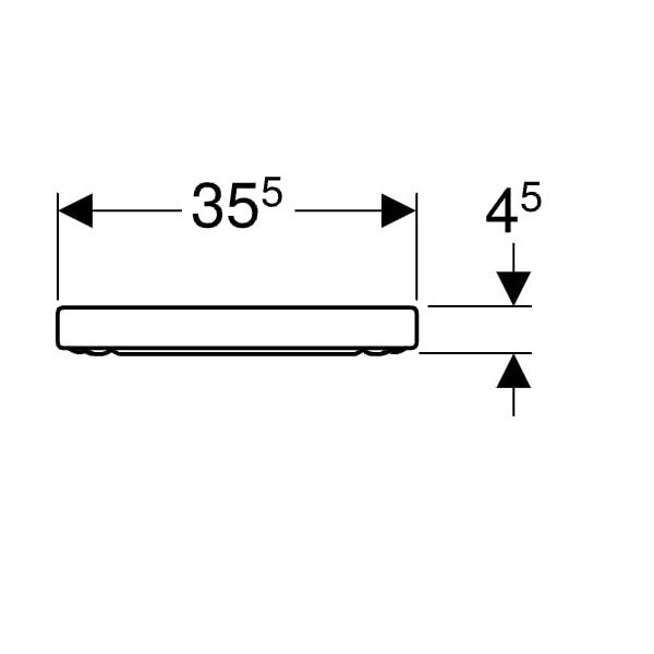 Geberit WC-Sitz iCon, Scharniere: Metall mit Absenkautomatik, weiß(alpin)