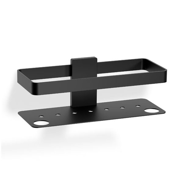 Giese Newport 2 mit Halter für Rasierer schwarz matt