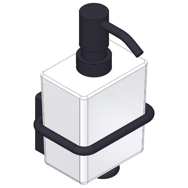 Giese Seifenspender schwarz matt