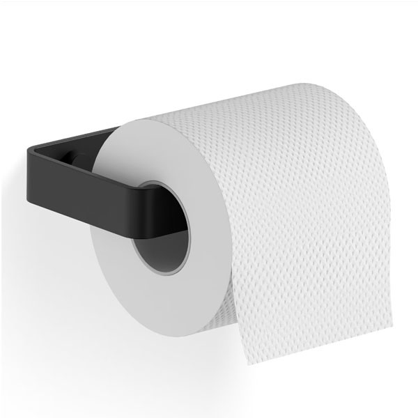 Giese Tono Papierhalter schwarz matt mit Öffnung links/rechts möglich