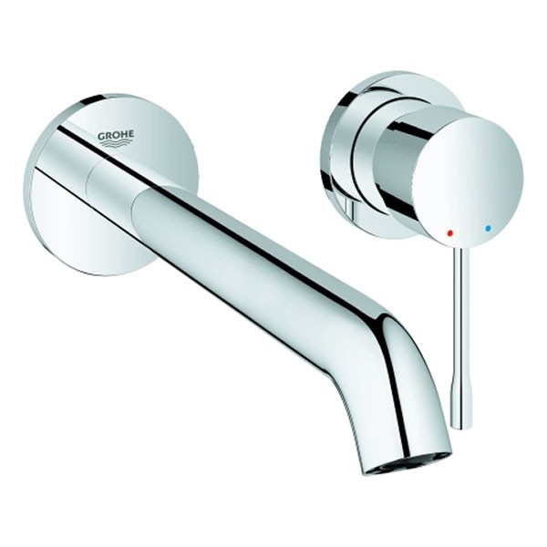 GROHE 2-Loch-WT-Wandbatterie Essence 29193_1 FMS Ausladung 230mm chrom