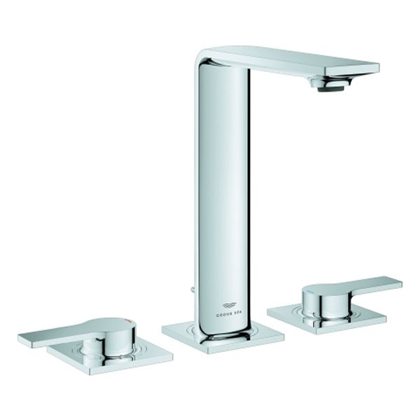 GROHE 3-Loch-WT-Batterie Allure 20188_1 mit Hebelgriffen chrom