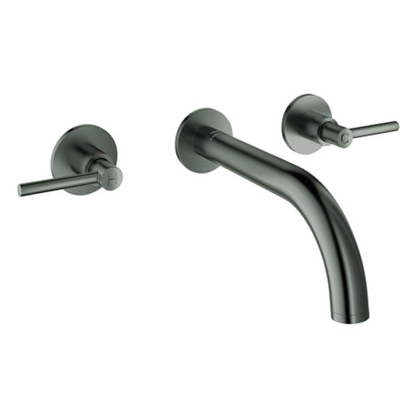 GROHE 3-Loch-WT-Batterie Atrio 20662 FMS Hebelgriff hard graphite gebürstet
