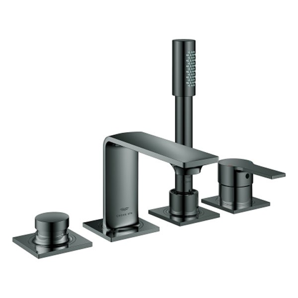 GROHE 4-Loch-EH-Wannenbatterie Allure 19316_1 Oberbau hard graphite