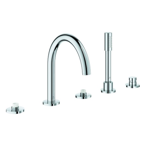GROHE 5-L-Wannenkombin. Atrio Private C. 25224 für Hebelgriffe chrom