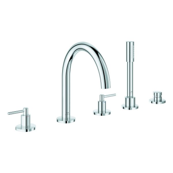 GROHE 5-Loch-Wannen-Kombination Atrio 29407 FMS Hebelgriff chrom