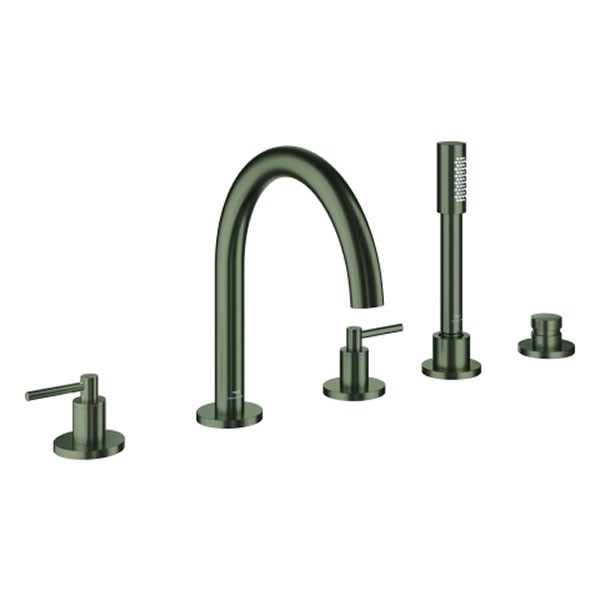 GROHE 5-Loch-Wannen-Kombination Atrio 29407 FMS Hebelgriff satin graphite