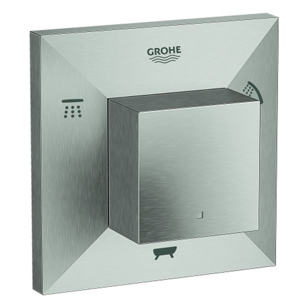GROHE 5-Wege-Umstellung Allure Brilliant 19798 Fertigmontageset supersteel
