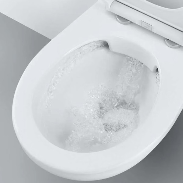 GROHE Bau Keramik Wand-Tiefspül-WC Abgang waagerecht weiß