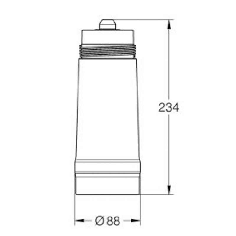 GROHE Blue BWT-Austauschfilter 40404 Kapazität 600 Liter