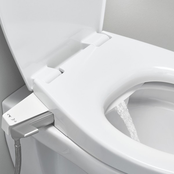 GROHE Dusch-WC-Aufsatz Bau Keramik und Bau Keramik Wand-Tiefspül-WC Abgang waagerecht weiß