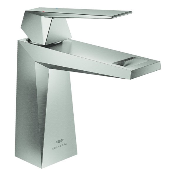 GROHE EH-WT-Batterie Allure Brilliant 24342 M-Size glatter Körper supersteel