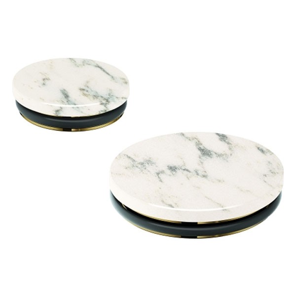 GROHE Einlagen Atrio Private Coll. 48466 White Attica Caesarstone chrom