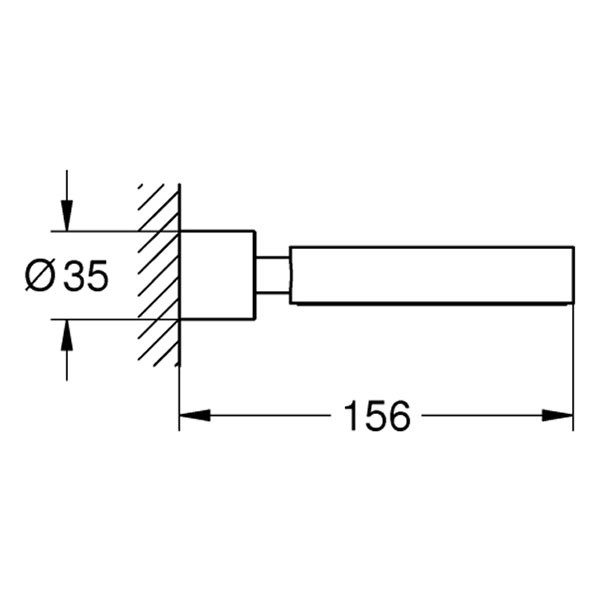 GROHE Halter Atrio 40885 für Seifenschale warm sunset gebürstet