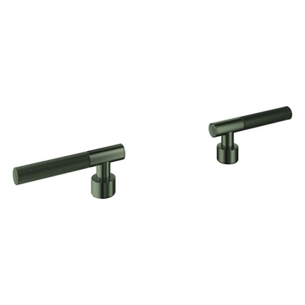 GROHE Hebelgriffe Atrio Private C. 48646 Rändelstruktur satin graphite