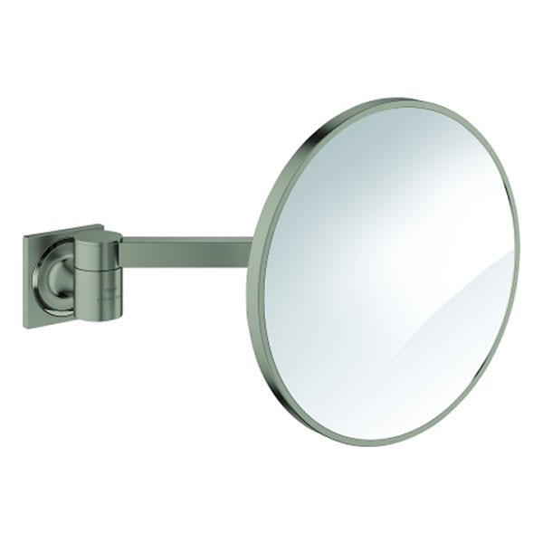 GROHE Kosmetikspiegel Allure 40967_1 Wandmontage satin steel