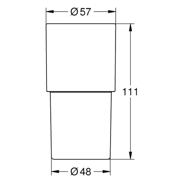 GROHE Kristallglas Allure/Atrio 40882  