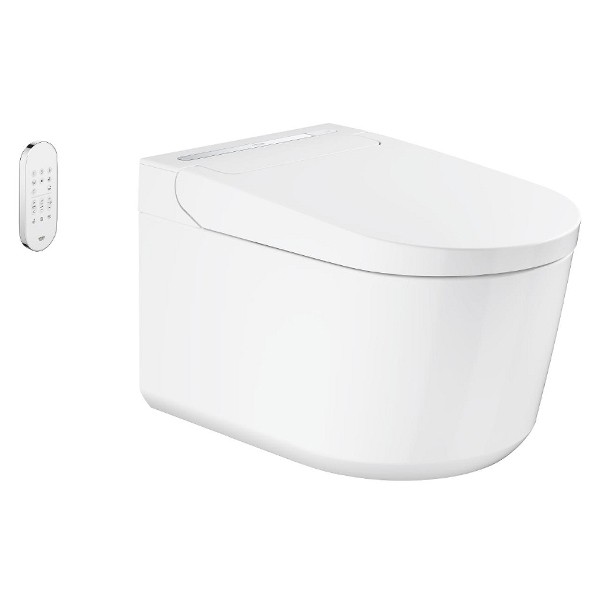 GROHE Sensia Pro Dusch-WC, Komplettanlage für Unterputzspülkästen, weiß