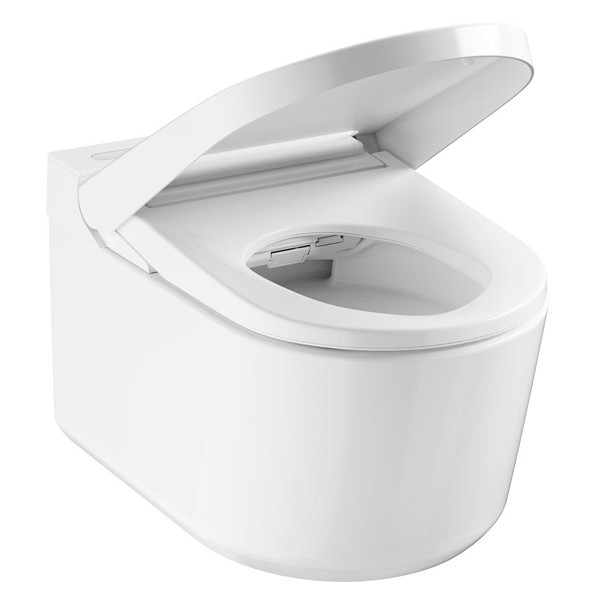 GROHE Sensia Pro Dusch-WC, Komplettanlage für Unterputzspülkästen, weiß