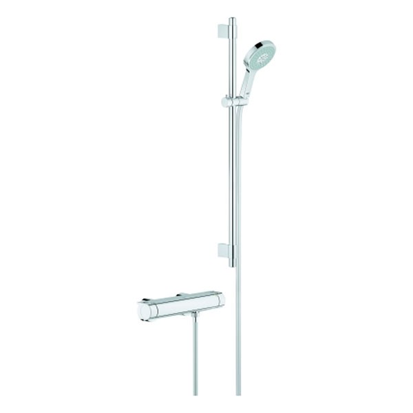 GROHE THM-Brausebatterie Grohtherm 2000 34482 m. Brausegarnitur Power&Soul chrom