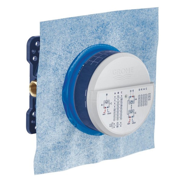 GROHE Universal Unterputz-Einbaukörper Rapido SmartBox 35604 DN 15 3 Abgänge