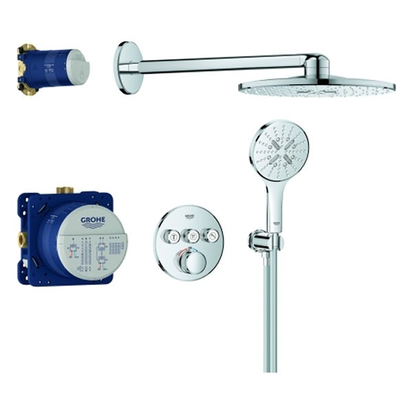GROHE UP-D.system Grohtherm SmartControl 34863 THM runde Form 3 ASV chrom