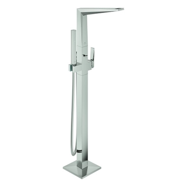 GROHE Wannenbatt. Allure Bril. PC 24422 Bodenmont. Gr. Rändelstr. supersteel