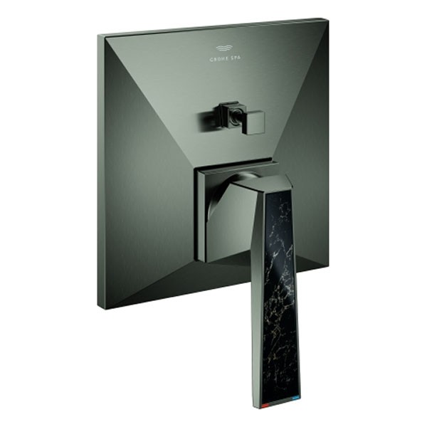 GROHE Wannenbatt. Allure Bril. PC 24427 FMS Griff VN-Caesarstone hard graph. gb.