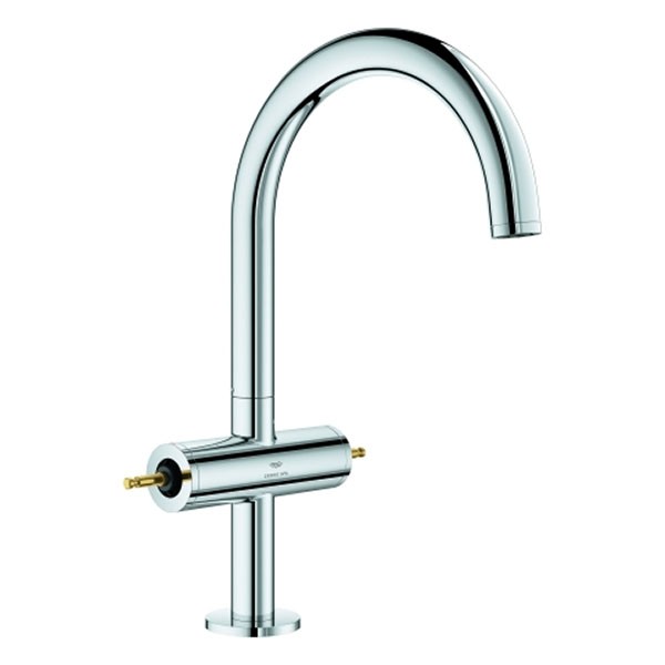 GROHE WT-Einlochbatt. Atrio Private C. 21134 L-Size für Hebelgriffe chrom
