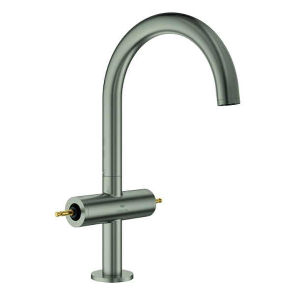 GROHE WT-Einlochbatt. Atrio Private C. 21134 L-Size für Hebelgriffe satin steel