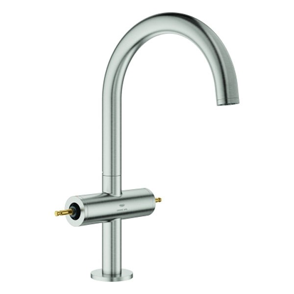 GROHE WT-Einlochbatt. Atrio Private C. 21134 L-Size für Hebelgriffe supersteel