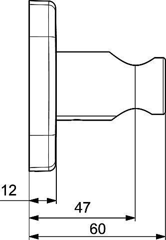 HA Wandbrausehalter Hansaliving 4444 0193 verchromt