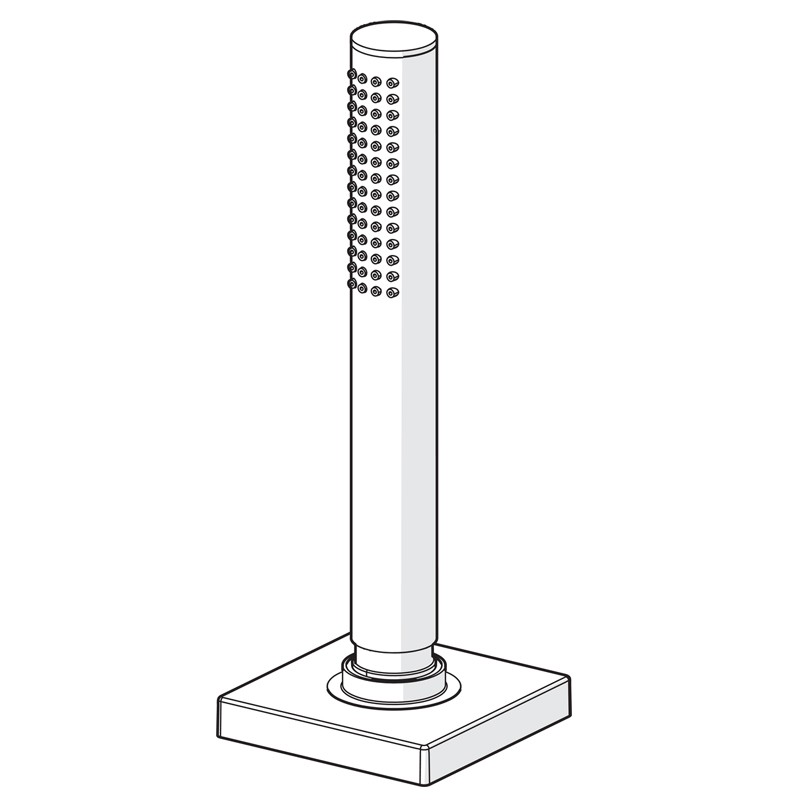 HA Handbrause HANSASTILO 5354 Chrom DN15  