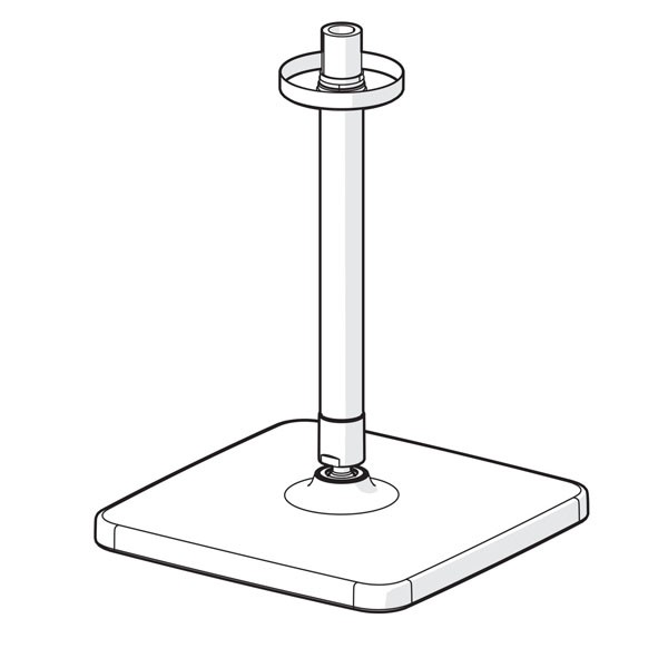 HA Kopfbrause HANSABASICJET Style 4437 1-strahlig 200x200 mm chr