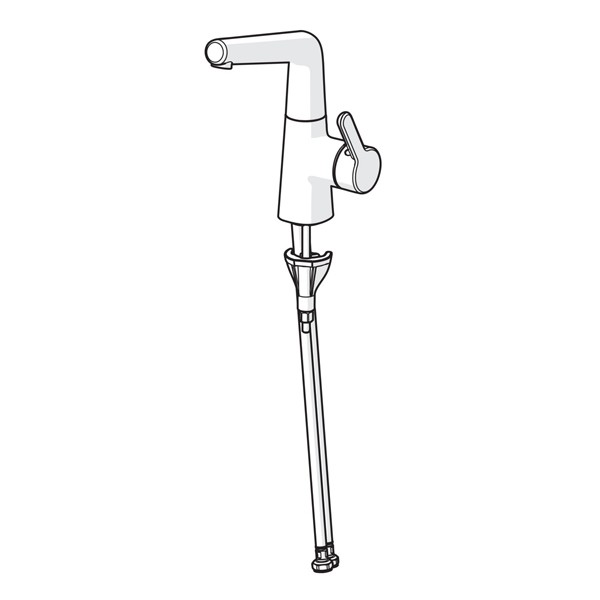 HA WT-Einhand-ELB Hansadesigno 5149 ohne Ablaufgarnitur verchromt