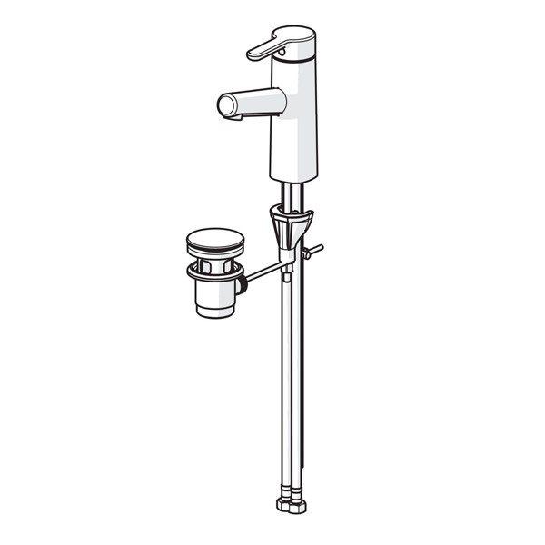 HA WT-EHM Hansadesigno 5171 verchromt
