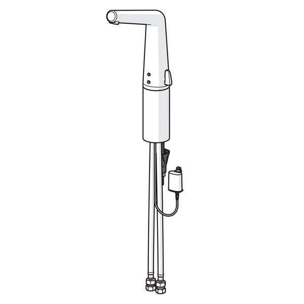 HA Waschtisch-ELB Hansadesigno 5194 2201 mit Batteriebetrieb verchromt