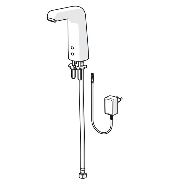 HA WT-ELB Hansamedipro 0568 2029 Netzbetrieb, verchromt