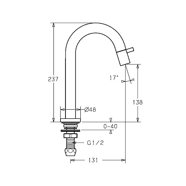 HA Waschtisch Standventil Hansanova Style 5091 verchromt