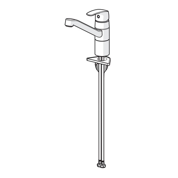 HA Küchenarmatur HANSAPINTO 4508 Einhebelmischer Chrom DN15