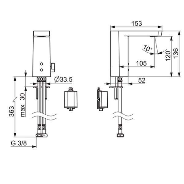 HA WT-Batt. HANSASTELA 5716 6 V, Bluetooth chr