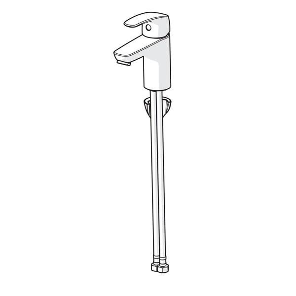 HA Waschtisch-Einhandmischer Hansapinto 4506 verchromt