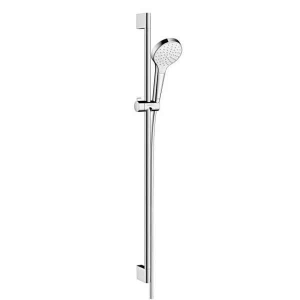 HG Brausenset Croma Select S 1jet/ Unica'Crometta 900mm weiss/chrom
