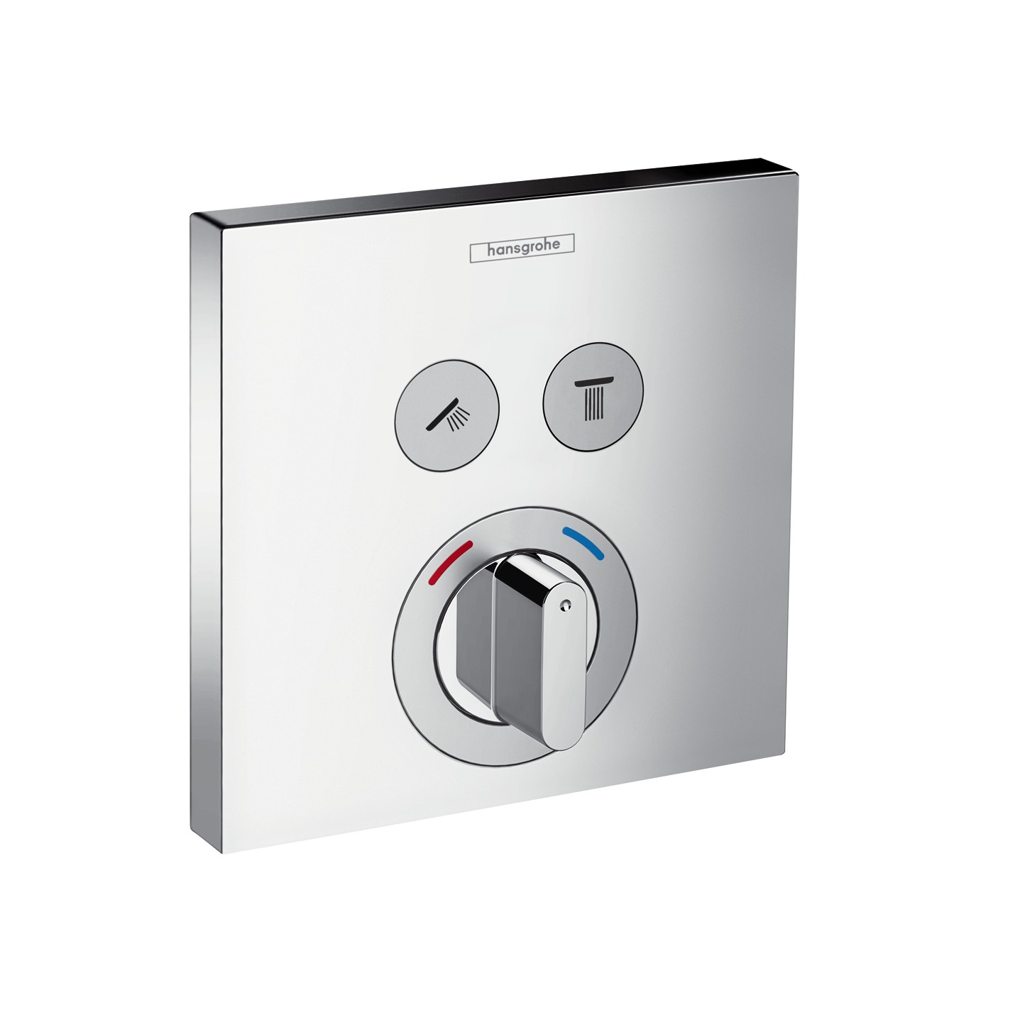 HG Mischer Unterputz ShowerSelect Fertigset 2 Verbraucher chrom