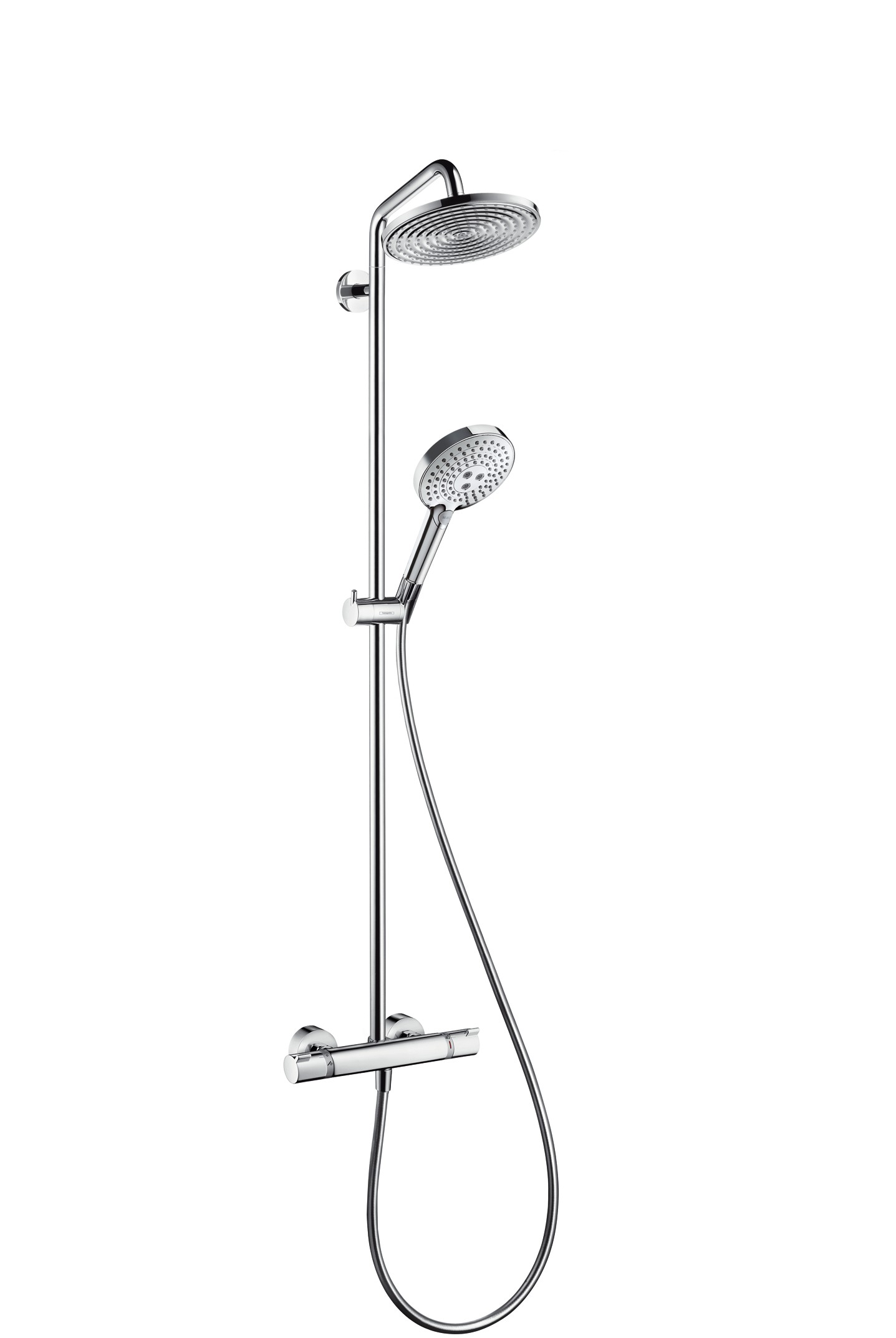 Hansgrohe Showerpipe Raindance Select chrom mit Kopfbrause Raindance Air 1jet 240mm