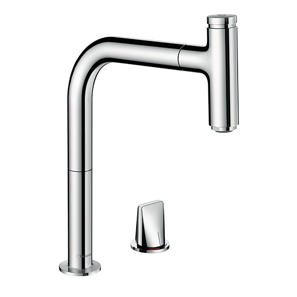 Hansgrohe 2-L.Spültischmischer 200 Select sBox Ausziehauslauf M7119-H200 chrom